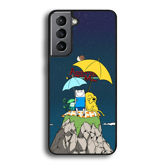 Adventure Time Enjoy The Shady Night Samsung Galaxy S21 Plus Case - Carneyforia