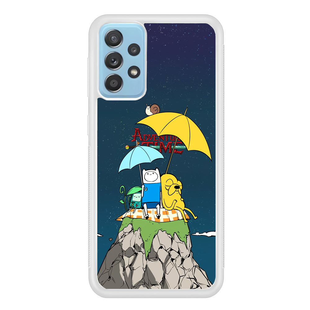 Adventure Time Enjoy The Shady Night Samsung Galaxy A72 Case