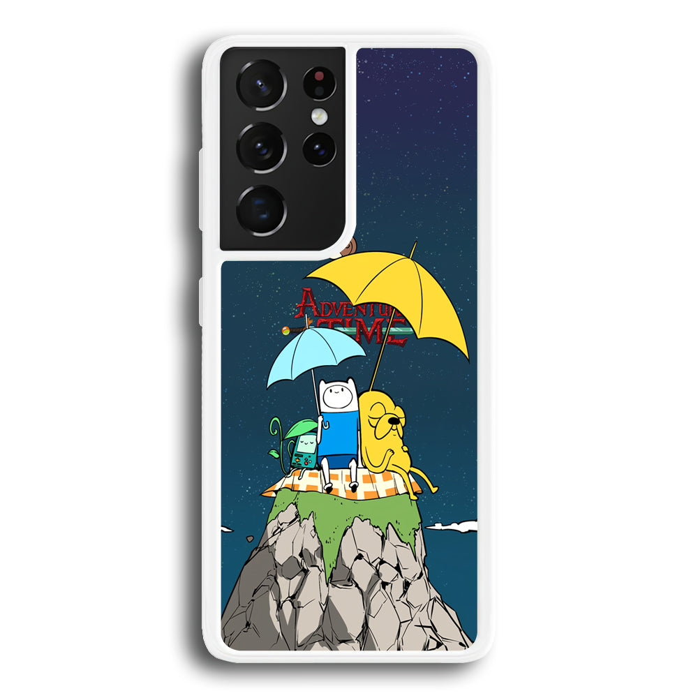 Adventure Time Enjoy The Shady Night Samsung Galaxy S21 Ultra Case