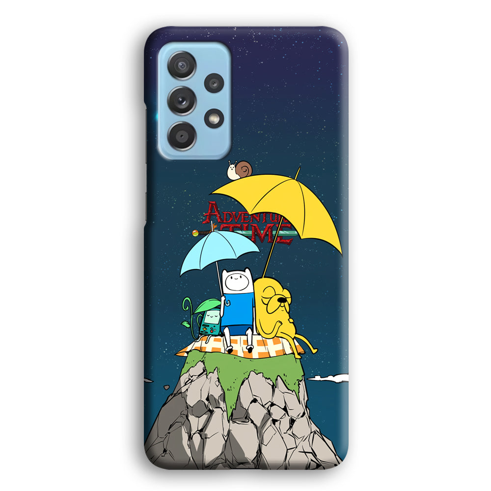 Adventure Time Enjoy The Shady Night Samsung Galaxy A72 Case