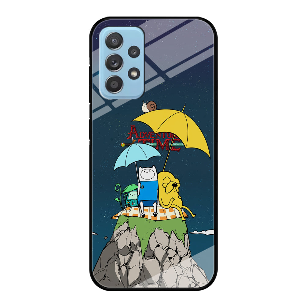 Adventure Time Enjoy The Shady Night Samsung Galaxy A72 Case