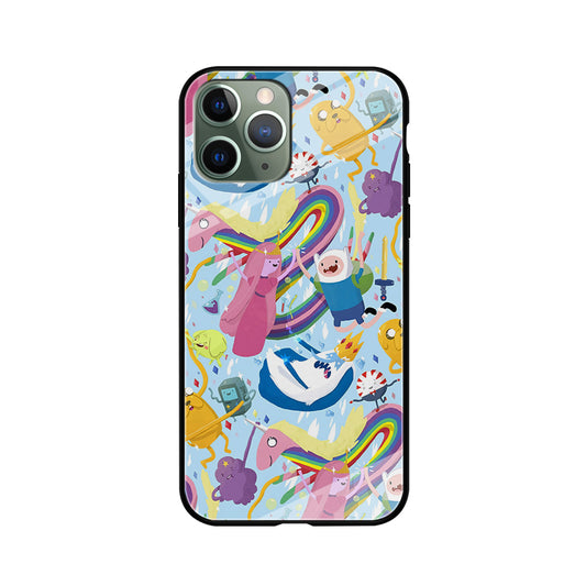 Adventure Time Flying and Playing iPhone 11 Pro Max Case