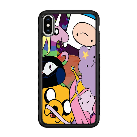 Adventure Time Happy Team iPhone XS Case