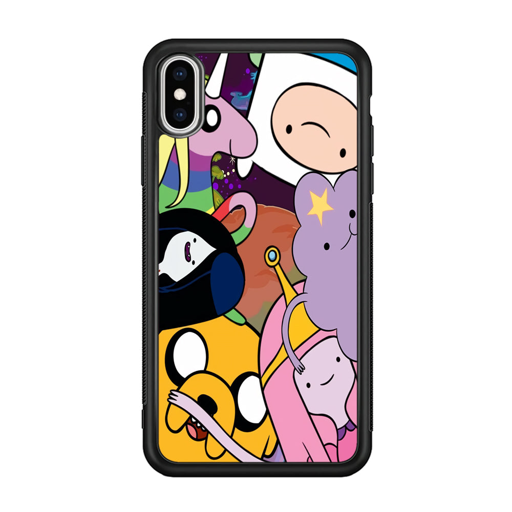 Adventure Time Happy Team iPhone X Case