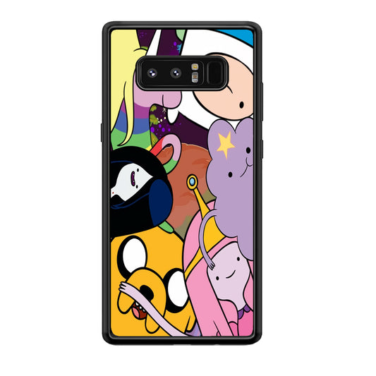 Adventure Time Happy Team Samsung Galaxy Note 8 Case