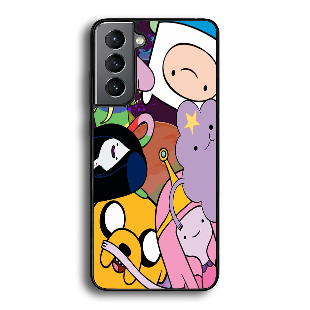 Adventure Time Happy Team Samsung Galaxy S21 Case