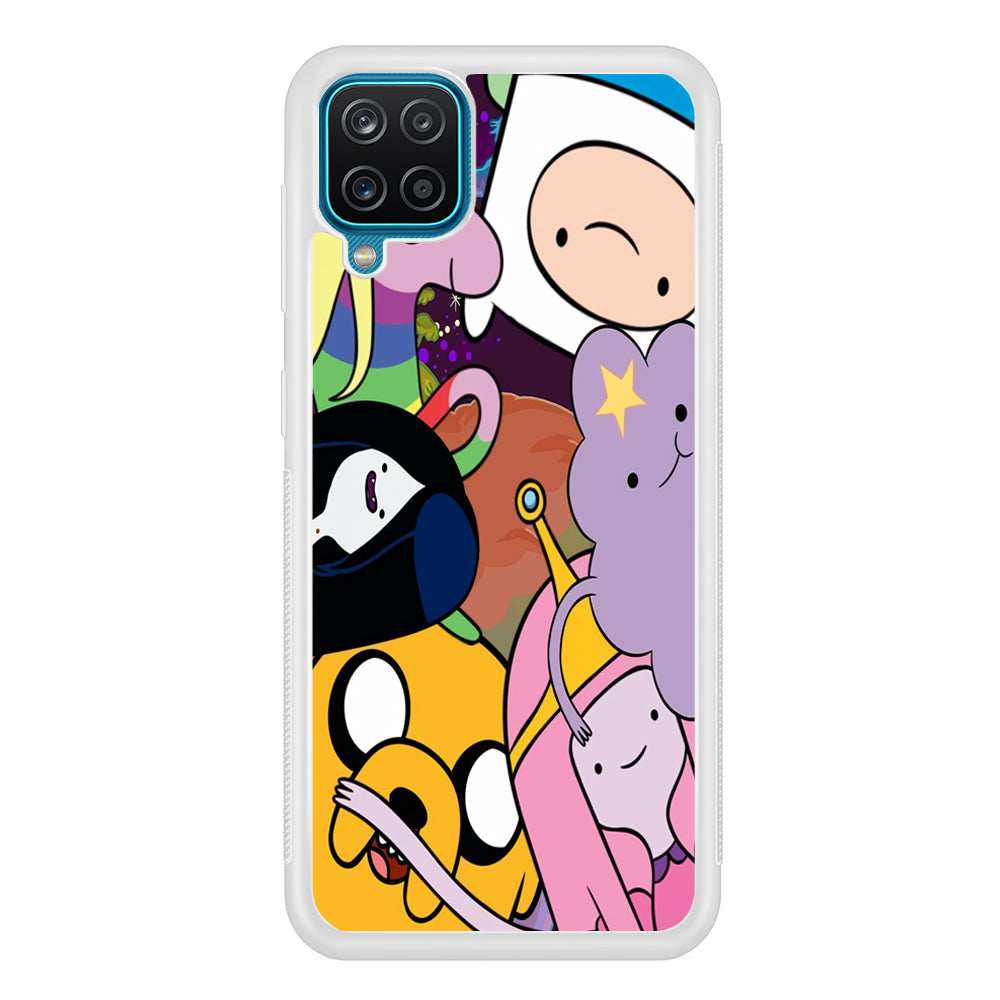 Adventure Time Happy Team Samsung Galaxy A12 Case