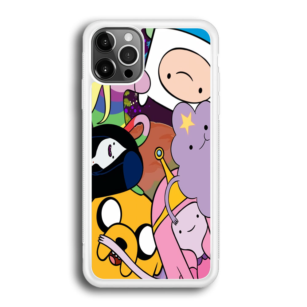 Adventure Time Happy Team iPhone 12 Pro Max Case