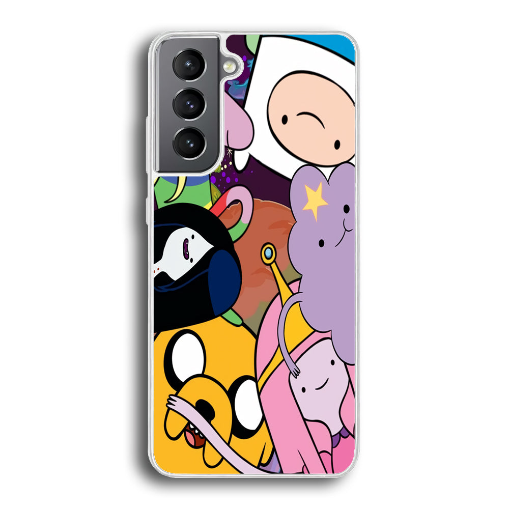 Adventure Time Happy Team Samsung Galaxy S21 Case