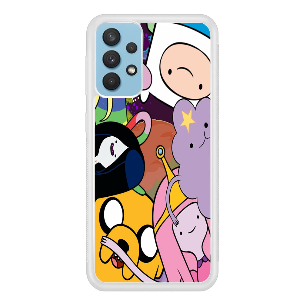 Adventure Time Happy Team Samsung Galaxy A32 Case