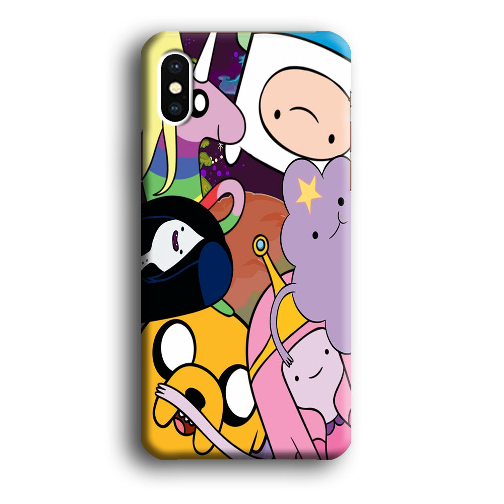 Adventure Time Happy Team iPhone X Case