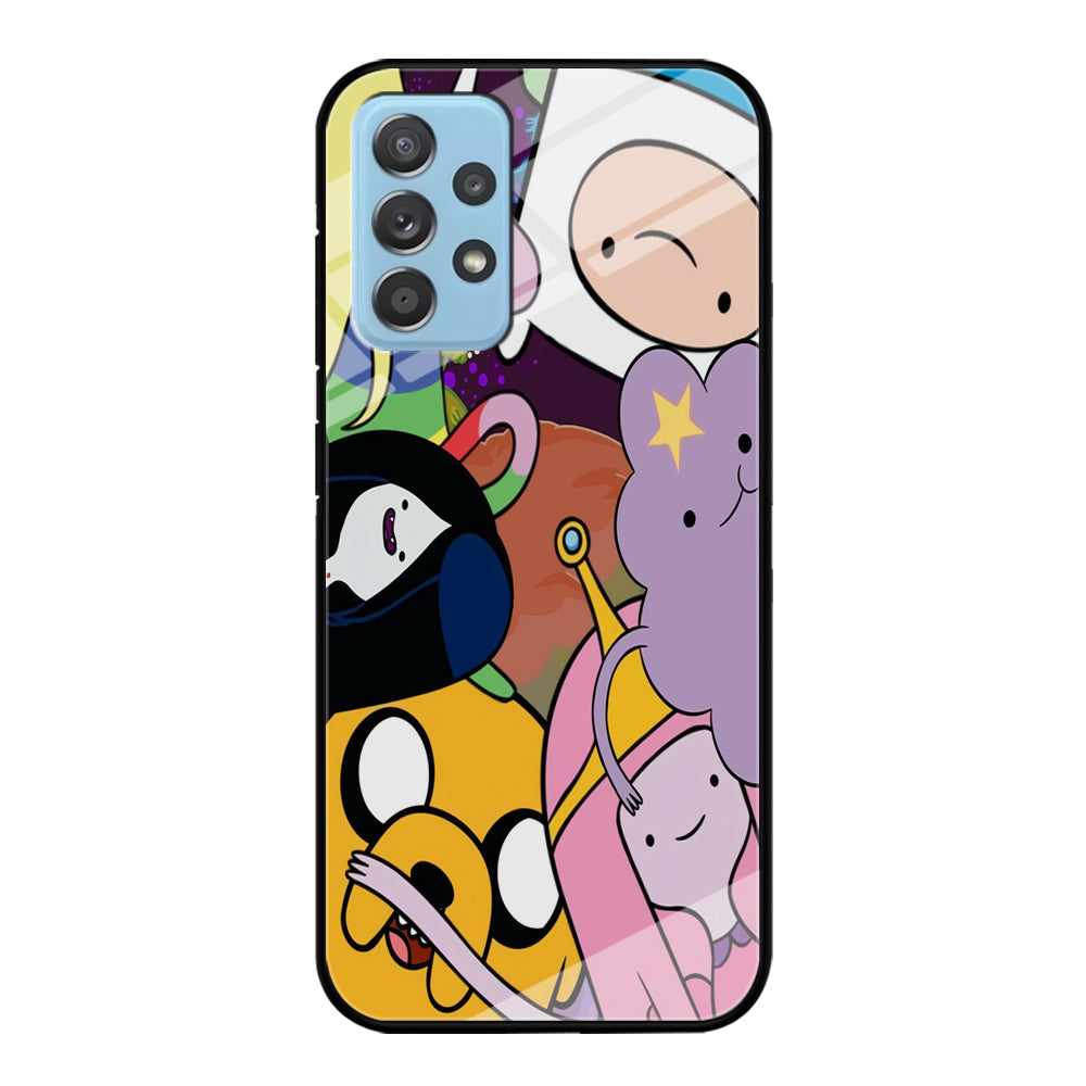 Adventure Time Happy Team Samsung Galaxy A52 Case