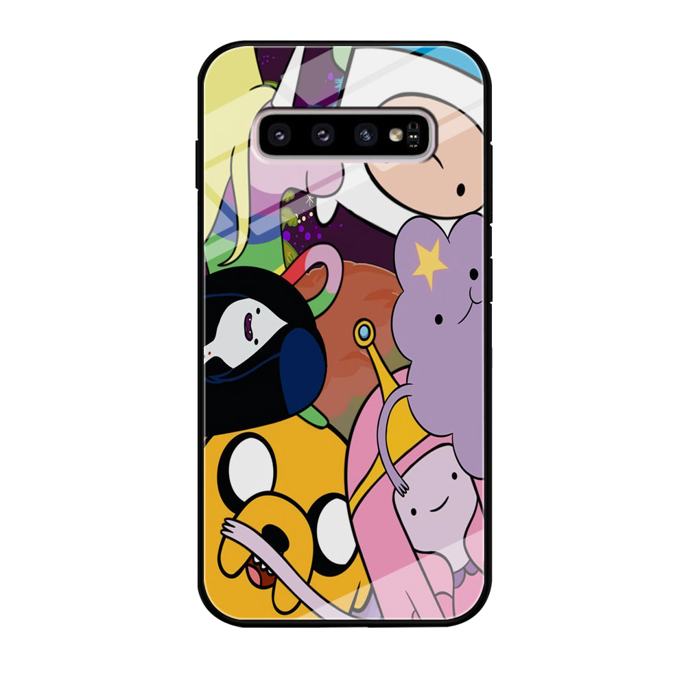 Adventure Time Happy Team Samsung Galaxy S10 Case