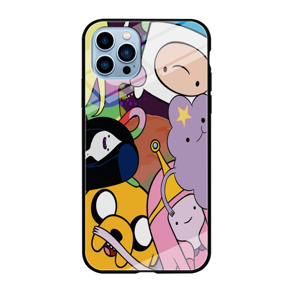 Adventure Time Happy Team iPhone 12 Pro Max Case