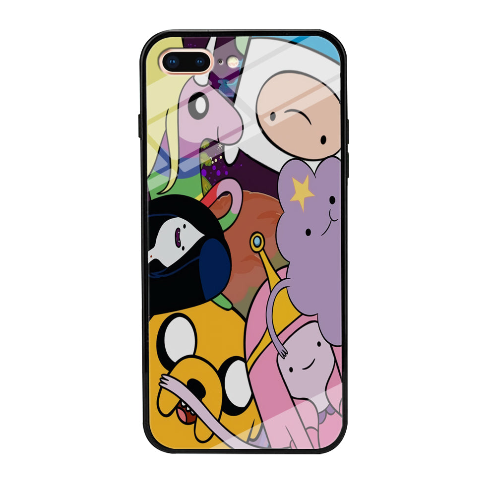 Adventure Time Happy Team iPhone 8 Plus Case