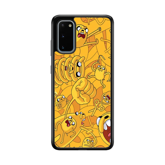 Adventure Time Jake Transformation Samsung Galaxy S20 Case