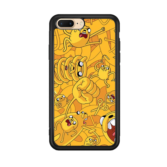 Adventure Time Jake Transformation iPhone 7 Plus Case