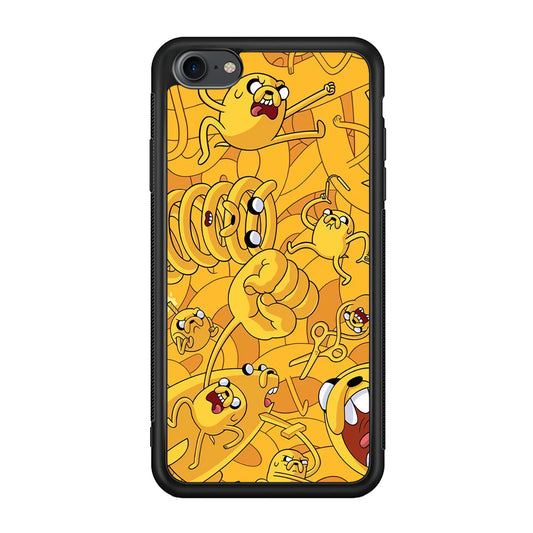 Adventure Time Jake Transformation iPhone 8 Case