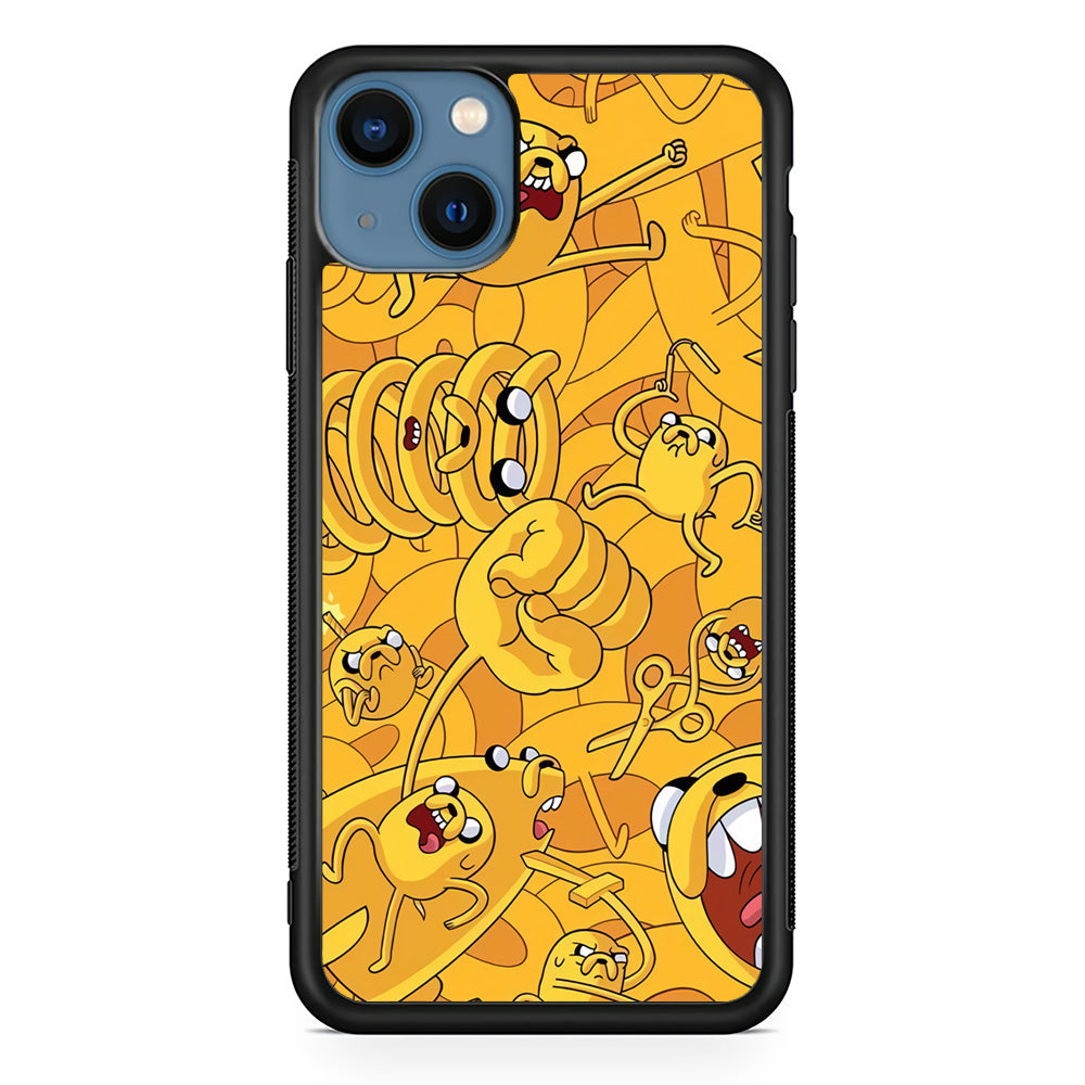 Adventure Time Jake Transformation iPhone 13 Case