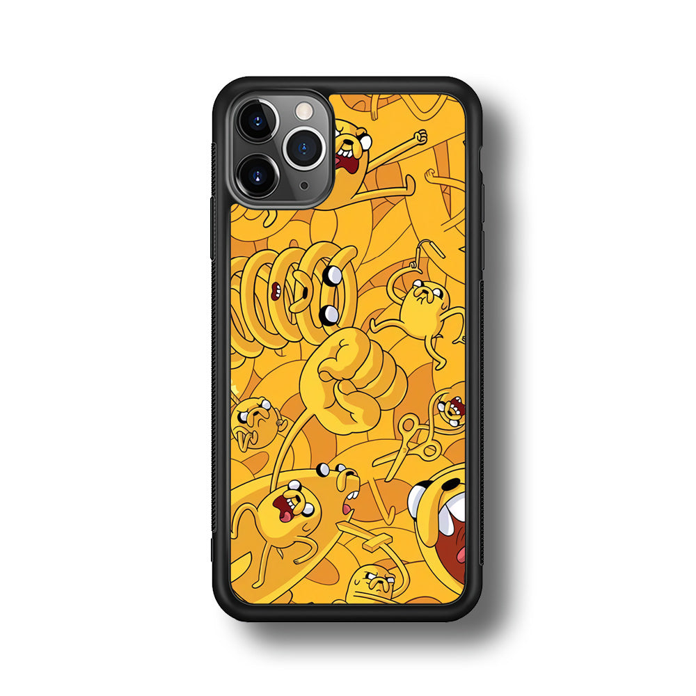 Adventure Time Jake Transformation iPhone 11 Pro Case