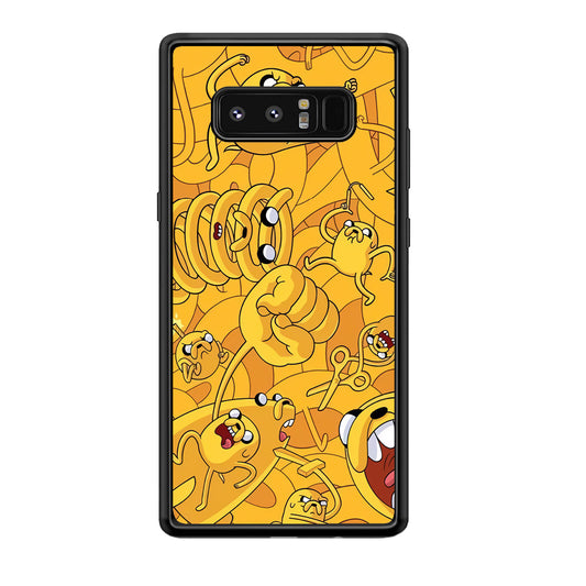 Adventure Time Jake Transformation Samsung Galaxy Note 8 Case