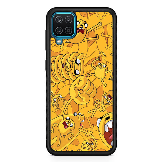 Adventure Time Jake Transformation Samsung Galaxy A12 Case