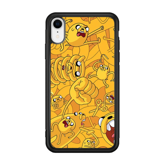 Adventure Time Jake Transformation iPhone XR Case