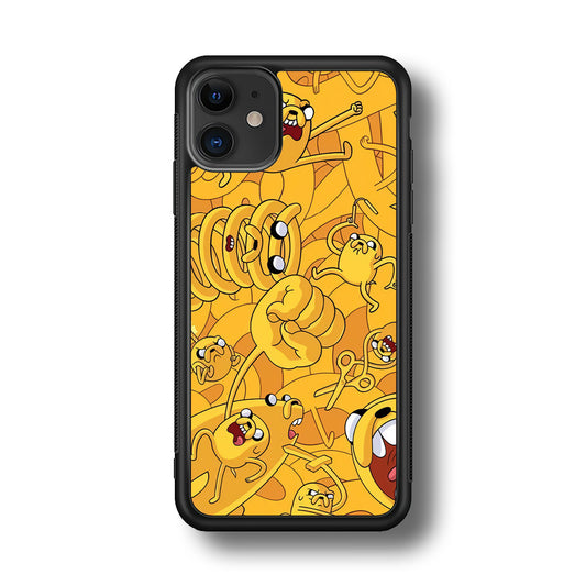 Adventure Time Jake Transformation iPhone 11 Case