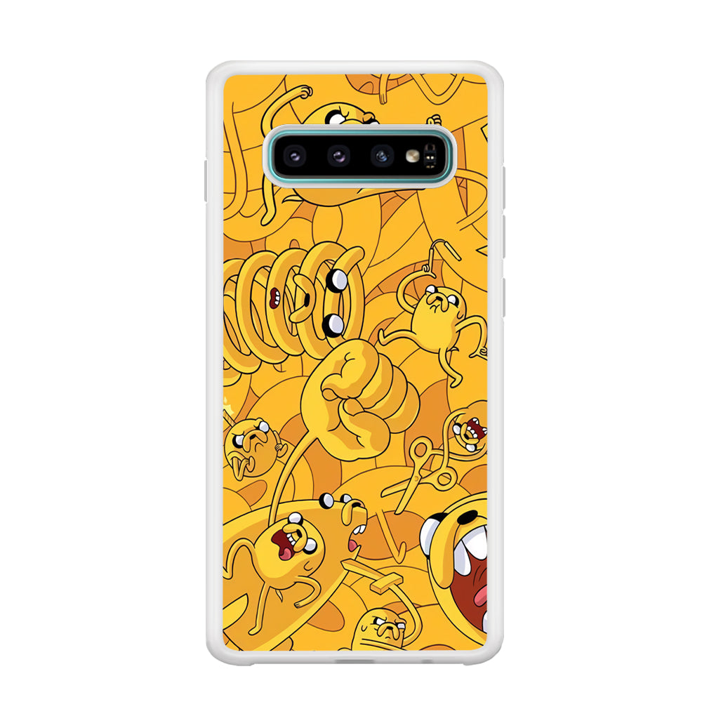 Adventure Time Jake Transformation Samsung Galaxy S10 Case