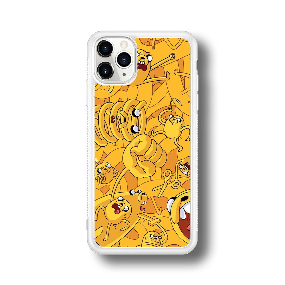 Adventure Time Jake Transformation iPhone 11 Pro Case