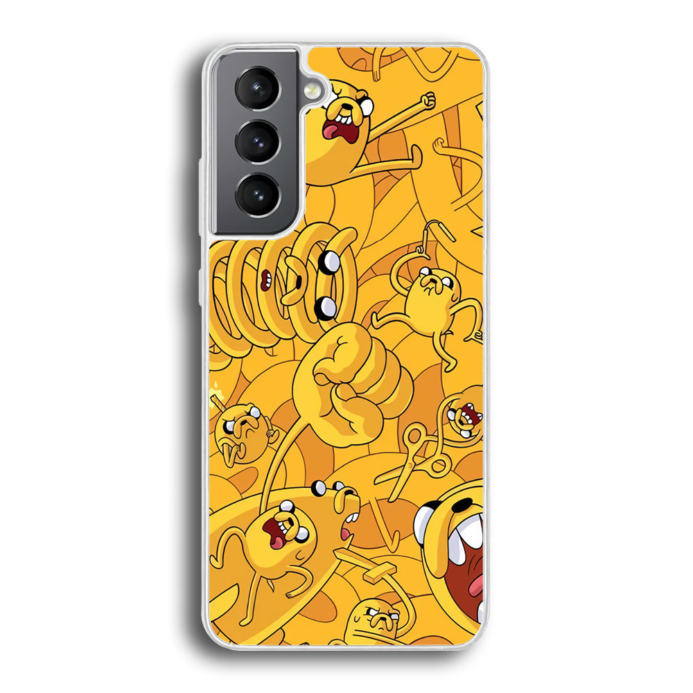 Adventure Time Jake Transformation Samsung Galaxy S21 Case