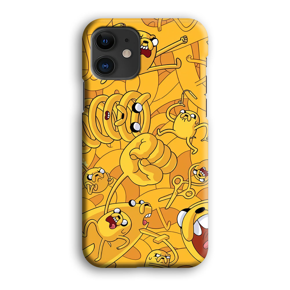 Adventure Time Jake Transformation iPhone 12 Case