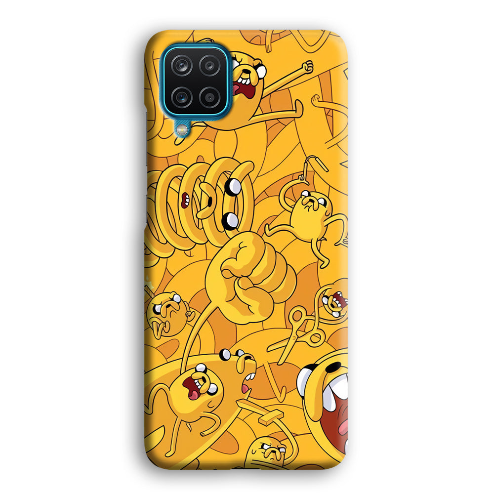 Adventure Time Jake Transformation Samsung Galaxy A12 Case