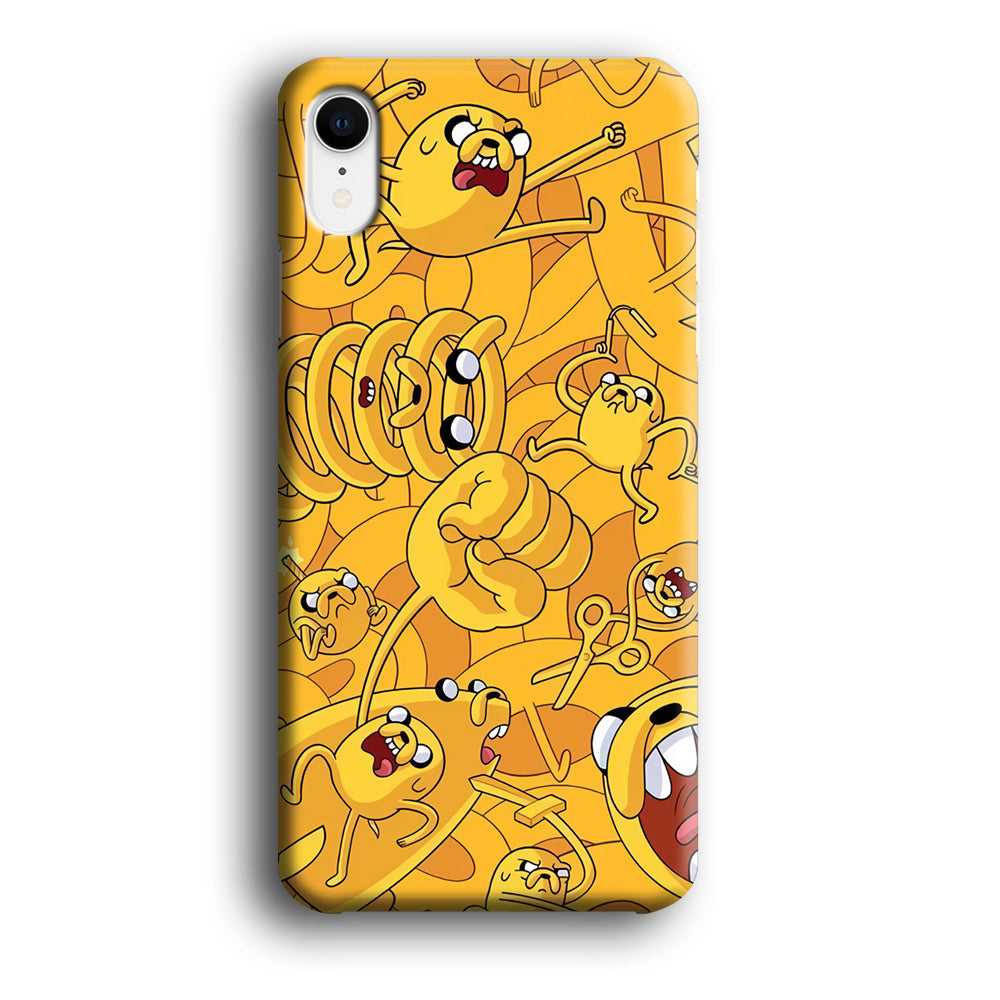 Adventure Time Jake Transformation iPhone XR Case