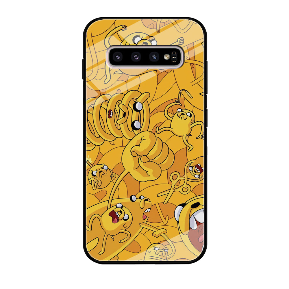 Adventure Time Jake Transformation Samsung Galaxy S10 Case