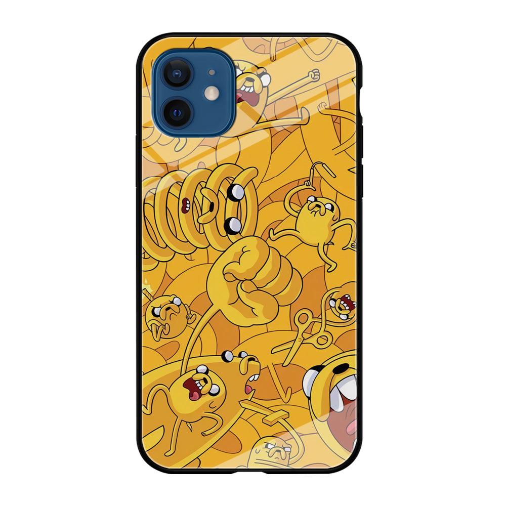 Adventure Time Jake Transformation iPhone 12 Case