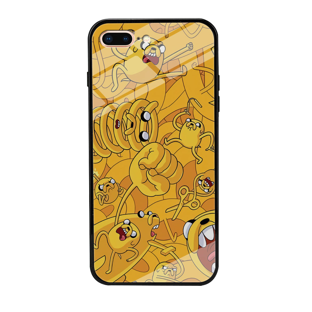 Adventure Time Jake Transformation iPhone 8 Plus Case