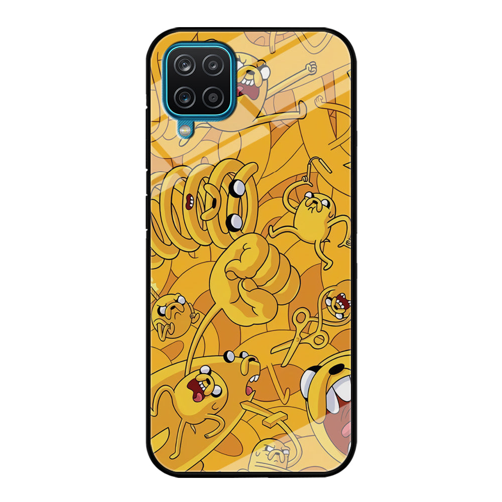 Adventure Time Jake Transformation Samsung Galaxy A12 Case