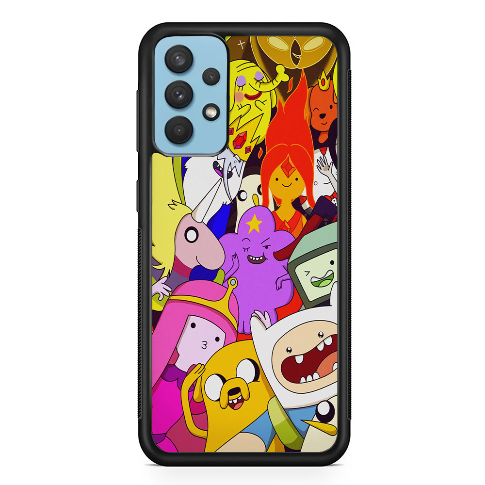 Adventure Time Moments With Family Samsung Galaxy A32 Case