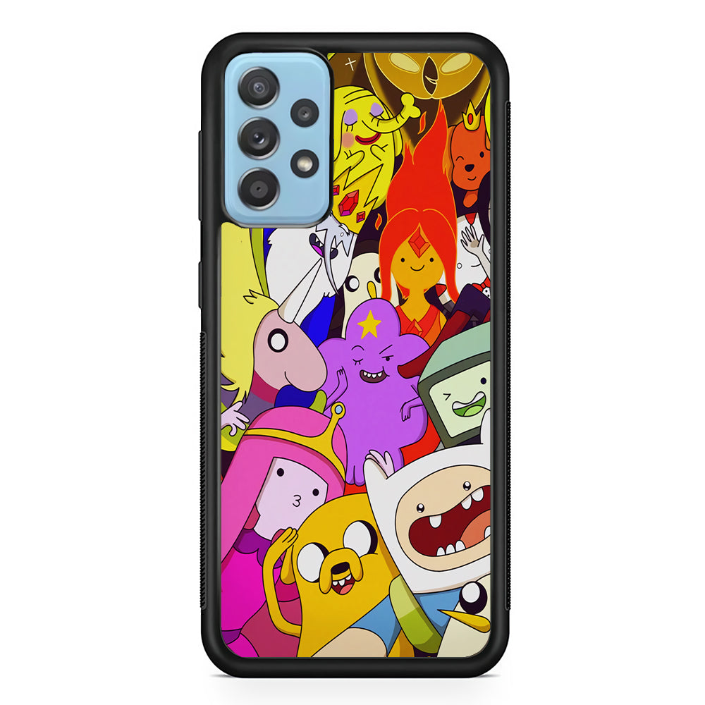 Adventure Time Moments With Family Samsung Galaxy A52 Case