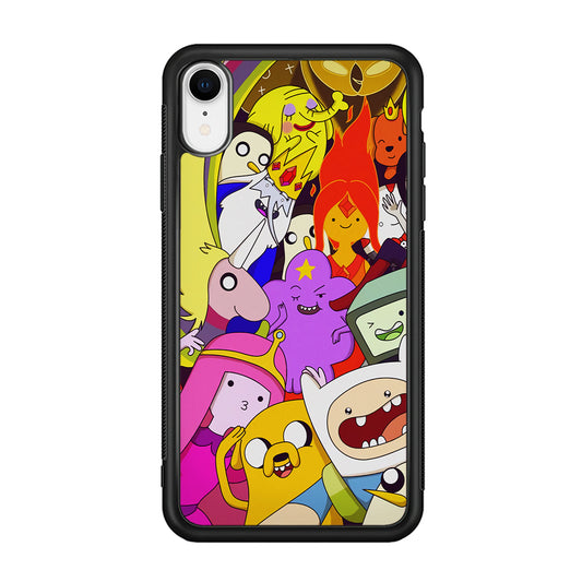 Adventure Time Moments With Family iPhone XR Case