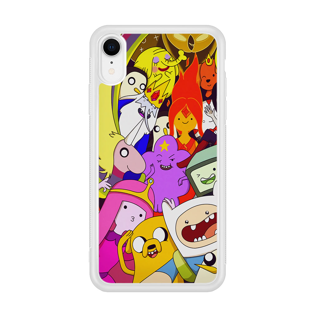 Adventure Time Moments With Family iPhone XR Case