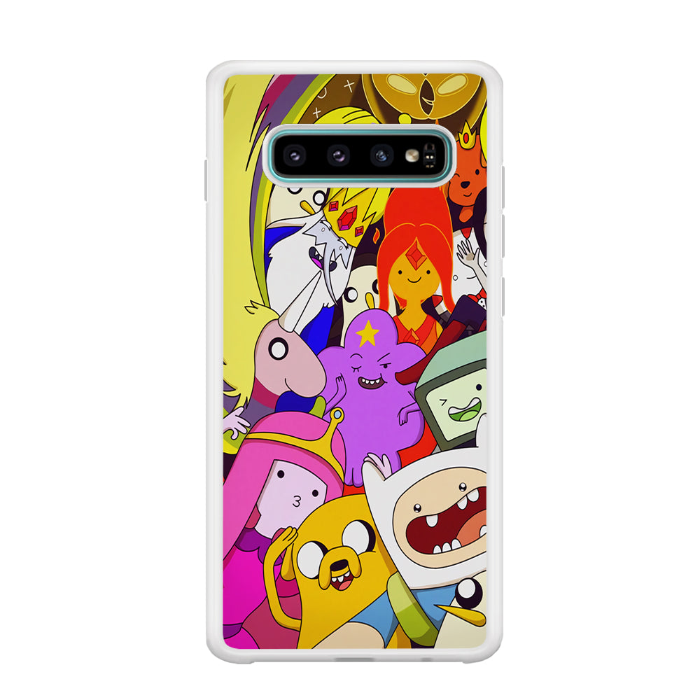 Adventure Time Moments With Family Samsung Galaxy S10 Case