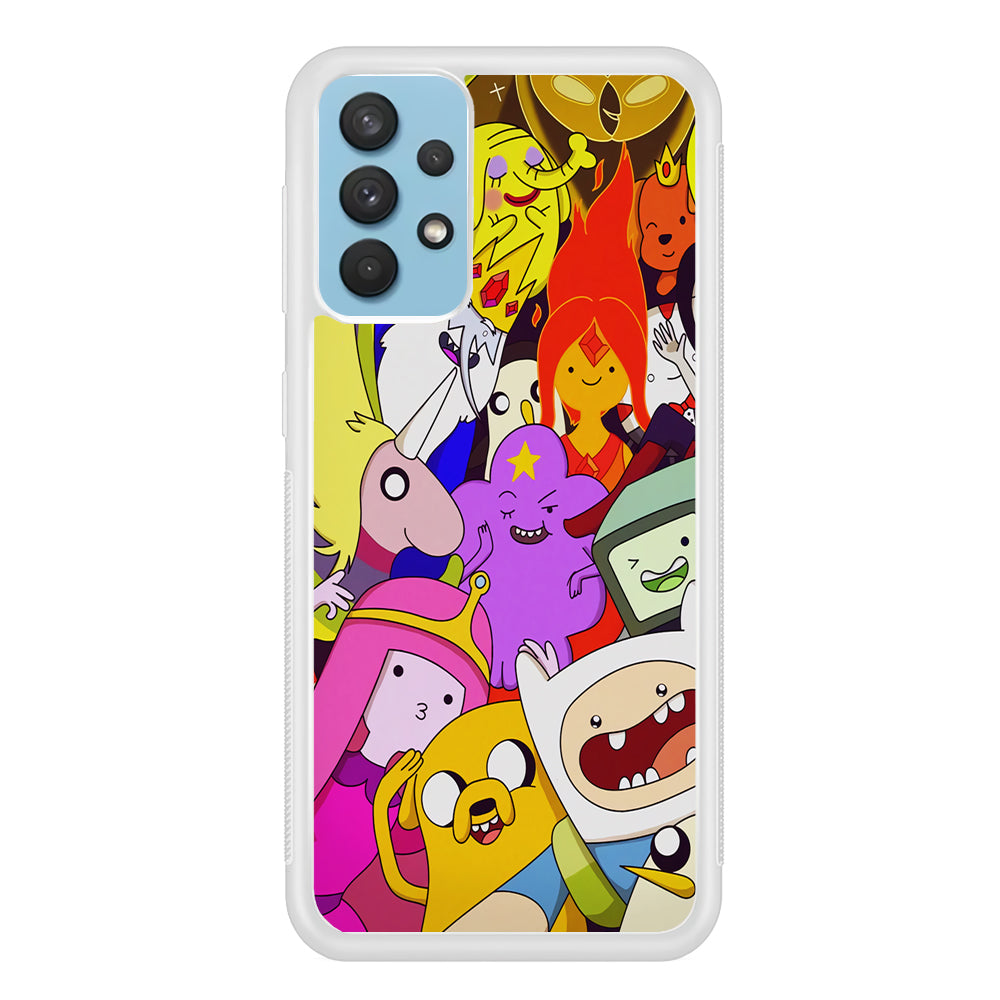 Adventure Time Moments With Family Samsung Galaxy A32 Case