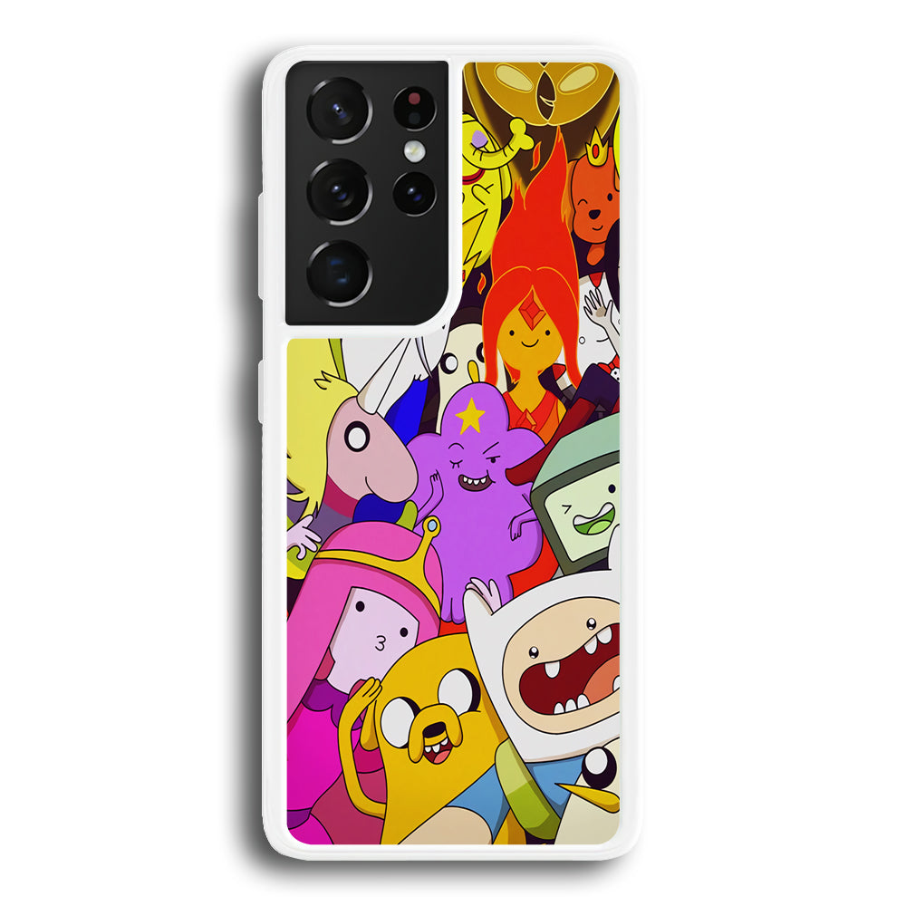 Adventure Time Moments With Family Samsung Galaxy S21 Ultra Case