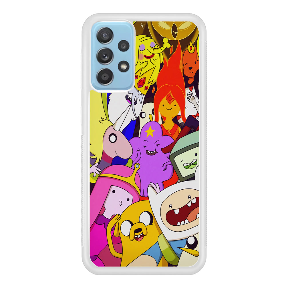 Adventure Time Moments With Family Samsung Galaxy A72 Case