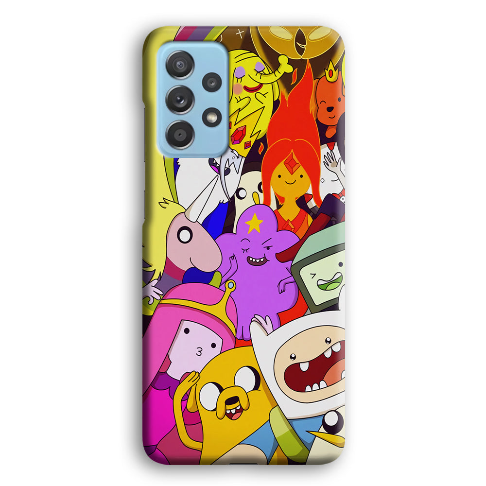 Adventure Time Moments With Family Samsung Galaxy A72 Case