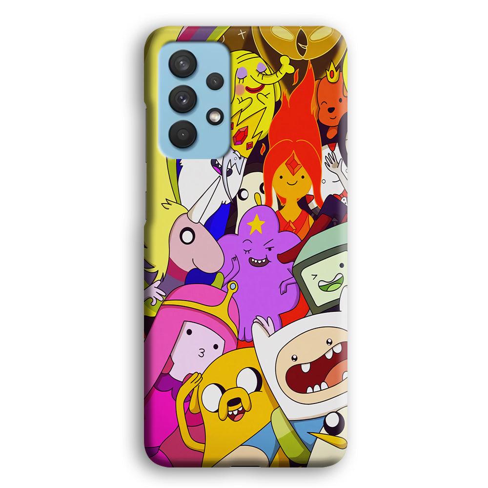 Adventure Time Moments With Family Samsung Galaxy A32 Case