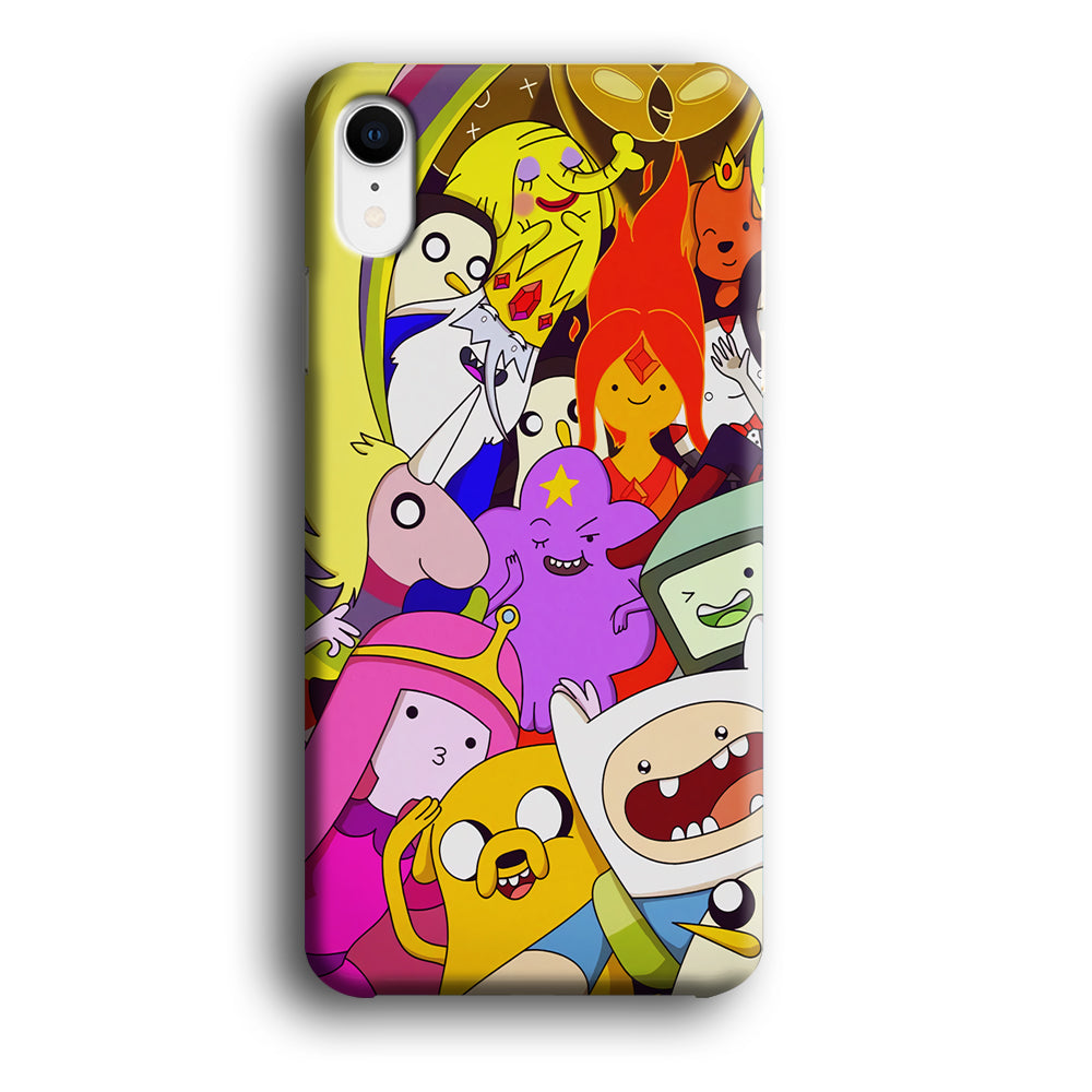 Adventure Time Moments With Family iPhone XR Case