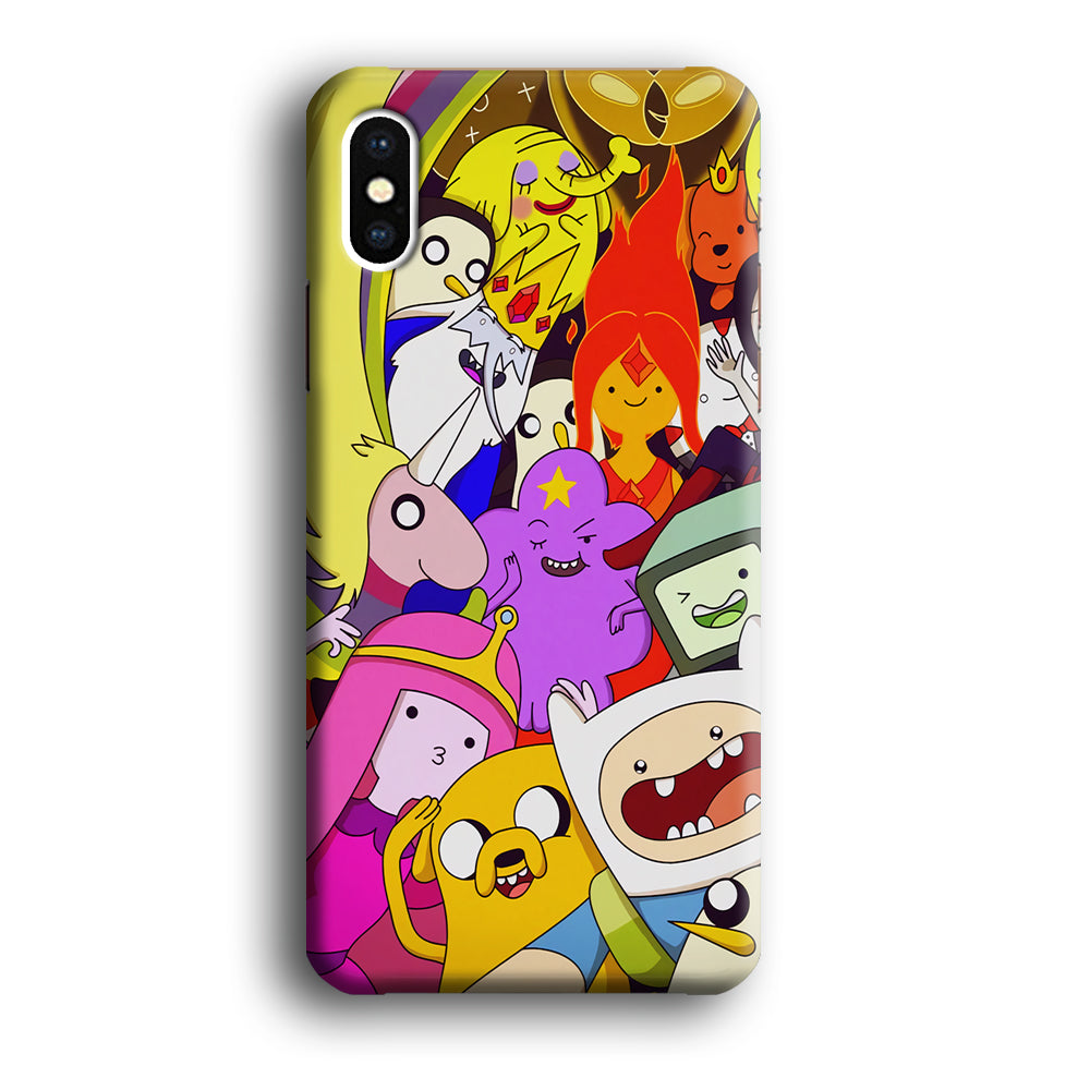 Adventure Time Moments With Family iPhone XS Case